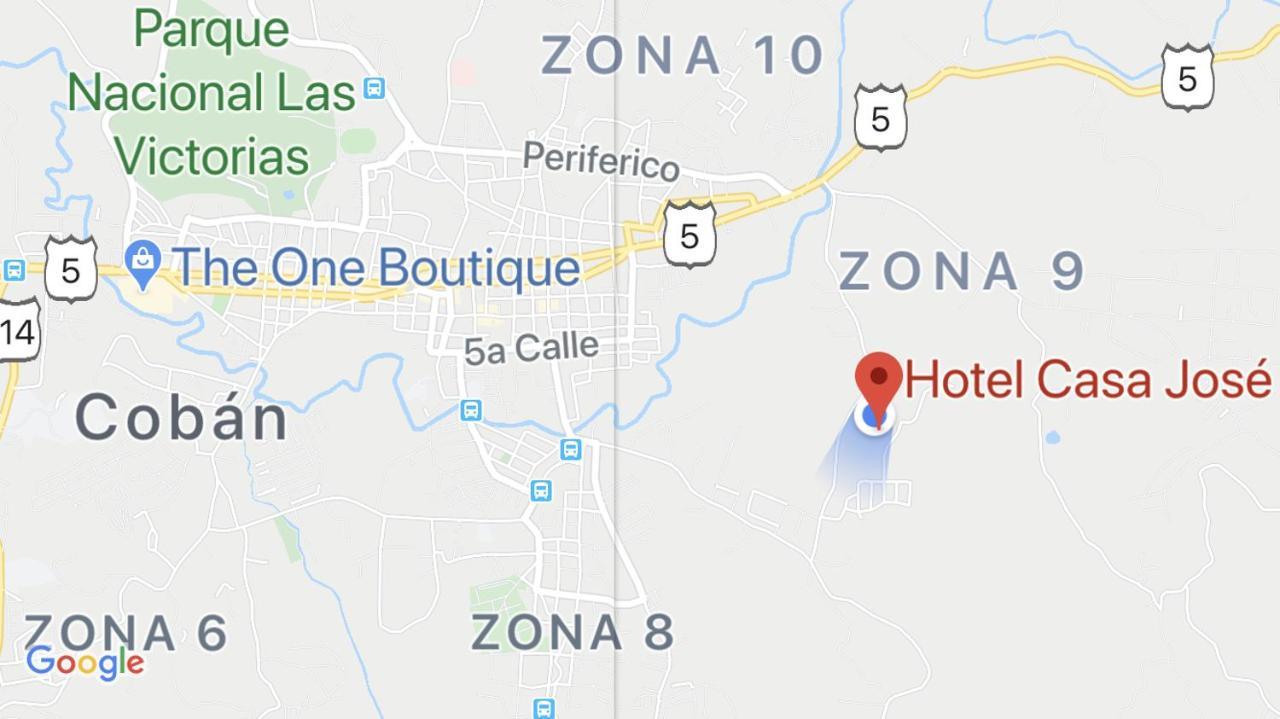 Hotel Boutique Casa Jose Cobán エクステリア 写真